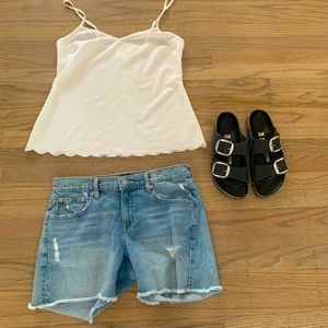 Anthropologie Cream Camisole by Eloise